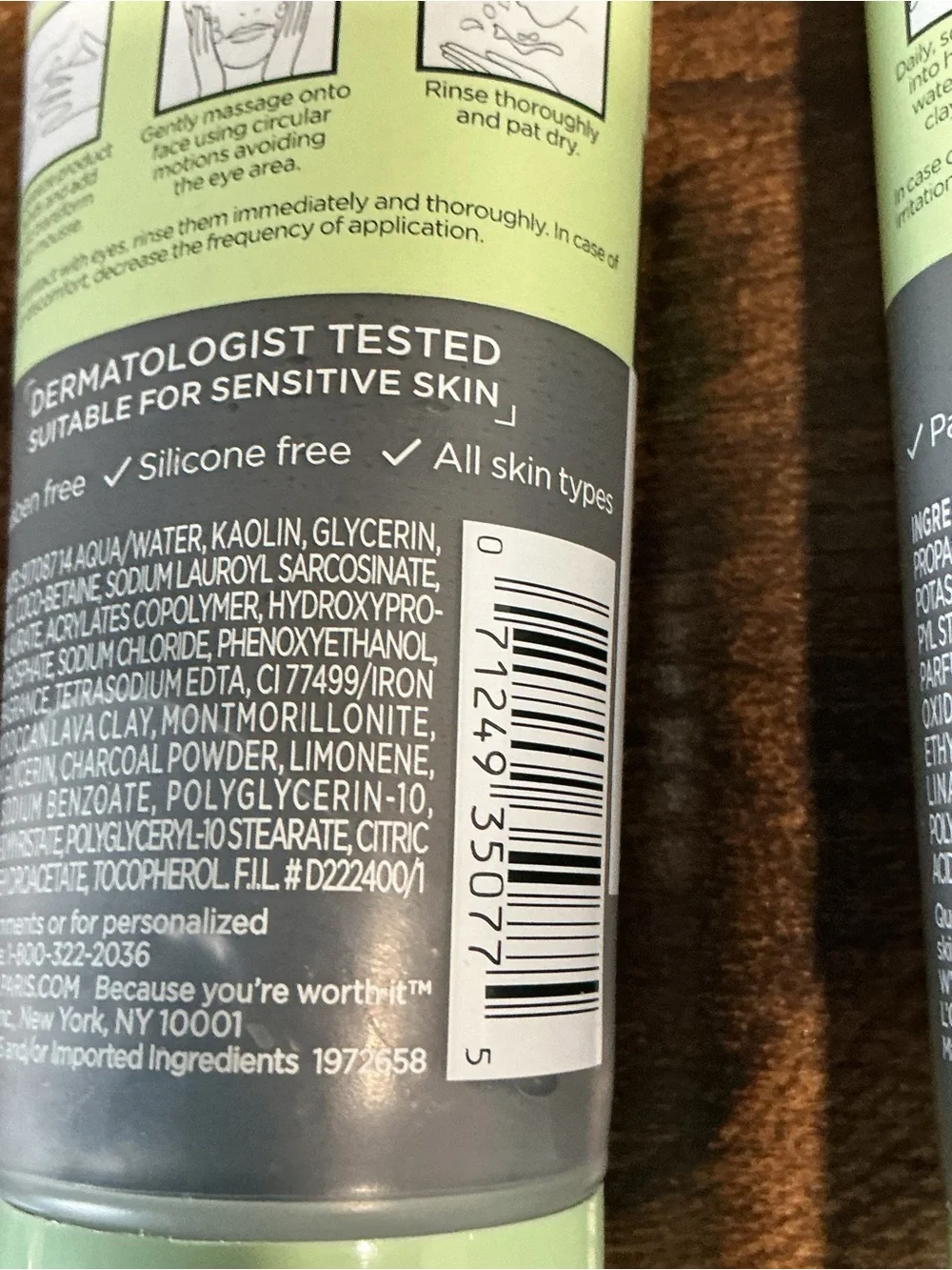 L’Oréal Pure-Clay Daily Detox Cleanser Lot of 2
